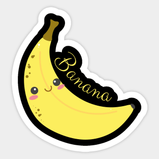 banana lover Sticker